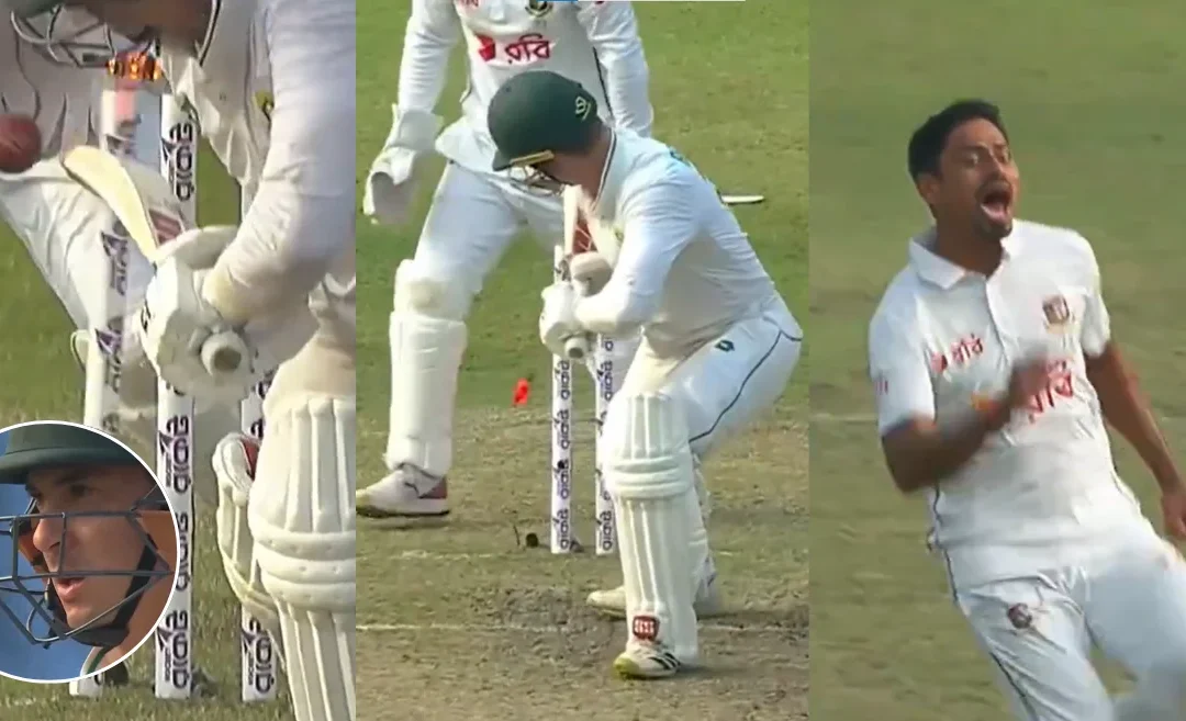 BAN vs SA [WATCH]: Taijul Islam claims 200th Test wicket, becomes second Bangladesh player to achieve the milestone