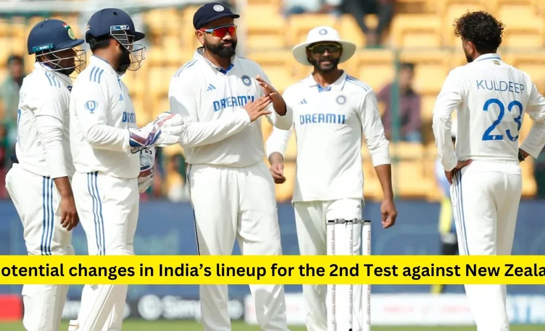 3 key changes India can make in the second Test against New Zealand