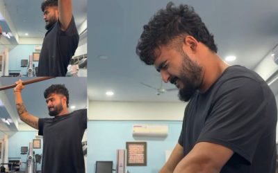 काफी ज्यादा दर्द से जूझ रहे हैं इस समय Riyan Parag, आप खुद देख लो ये नजारा