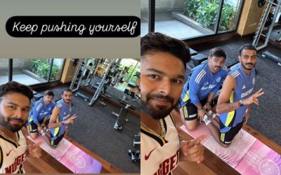 Rishabh Pant की ये तस्वीर फैन्स को राहत देगी, पूरी तरह से फिट और खुश है उनका फेवरेट खिलाड़ी