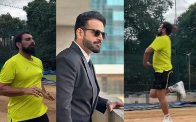 Shami को गेंदबाजी करता देख खुश हुए Irfan Pathan, रील पर कमेंट कर लिखी खास बात