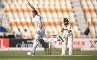 PAK vs ENG, 1st Test: Day 4: इंग्लैंड ने पहली पारी 823/7 पर घोषित की, दिन के अंत तक दूसरी पारी में पाकिस्तान का स्कोर 152/6