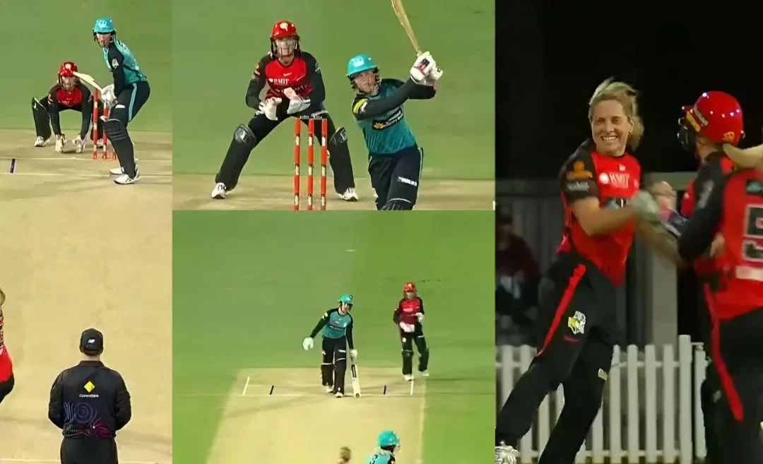 WATCH: Sophie Molineux takes revenge by dismissing Grace Harris after being hit for a monstrous six in the WBBL 2024