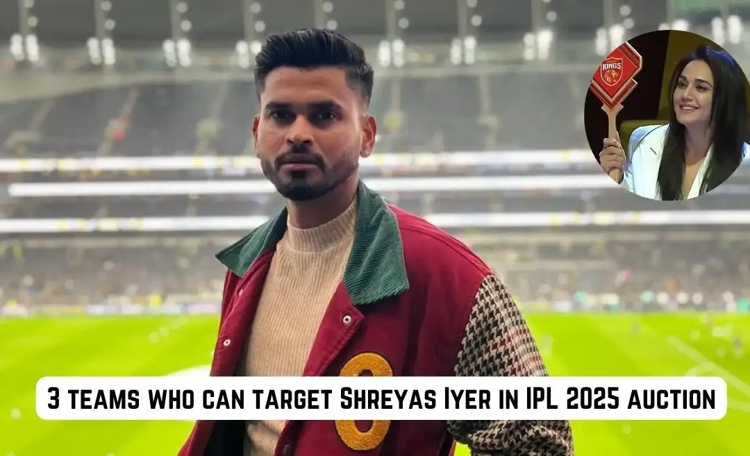 3 teams who can target Shreyas Iyer in the IPL 2025 mega auction