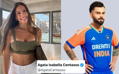 Italian footballer Agata Isabella Centasso responds to hate comments for wishing Virat Kohli a happy birthday