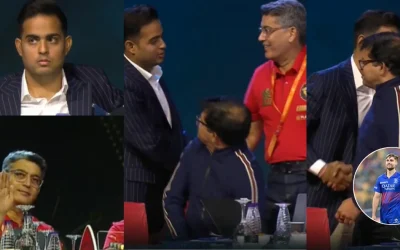 WATCH: Akash Ambani shakes hands with RCB management as MI acquires Will Jacks in the IPL 2025 mega auction