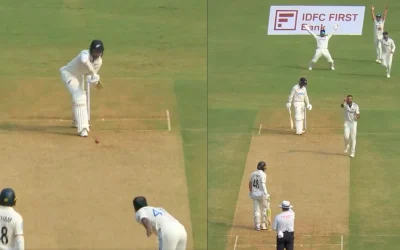 WATCH: Akash Deep traps Devon Conway LBW with a sharp inswinger in 3rd IND vs NZ Test