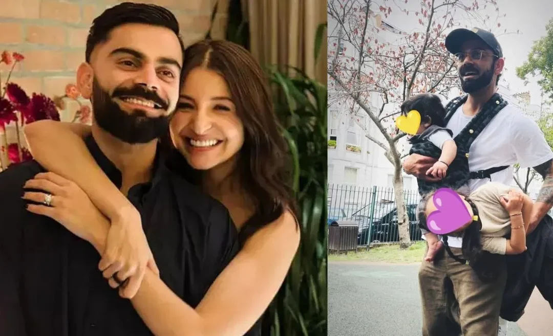 Anushka Sharma shares special moment of Virat Kohli and their Kids on his birthday