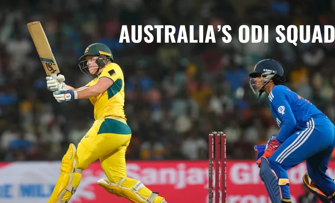 Australia announces ODI squads for the series against India and New Zealand, featuring two different women captains