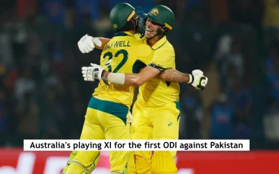 AUS vs PAK: Australia announce their playing XI for the 1st ODI against Pakistan