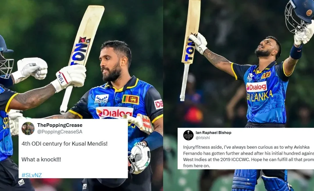 Twitter reactions: Kusal Mendis, Avishka Fernando light up Dambulla with exceptional tons | SL vs NZ, 1st ODI