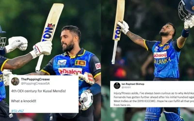 Twitter reactions: Kusal Mendis, Avishka Fernando light up Dambulla with exceptional tons | SL vs NZ, 1st ODI