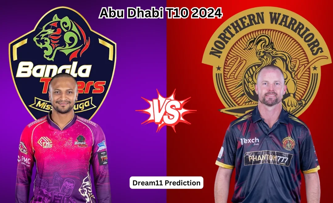 BT vs NW, Abu Dhabi T10 2024: Match Prediction, Dream11 Team, Fantasy Tips & Pitch Report | Bangla Tigers vs Northern Warriors