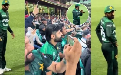 AUS vs PAK [WATCH]: Babar Azam fiercely glares at Pakistan fans shouting at him