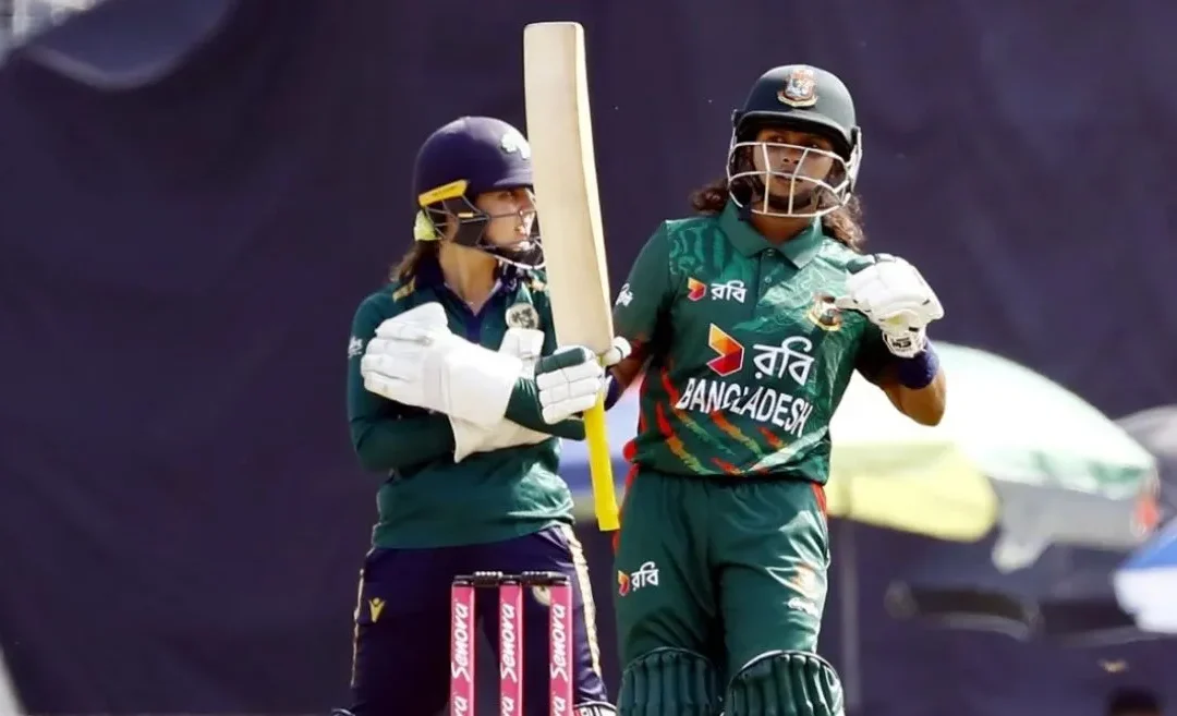 Sharmin Akhter guides Bangladesh to a commanding win over Ireland in 1st Women’s ODI