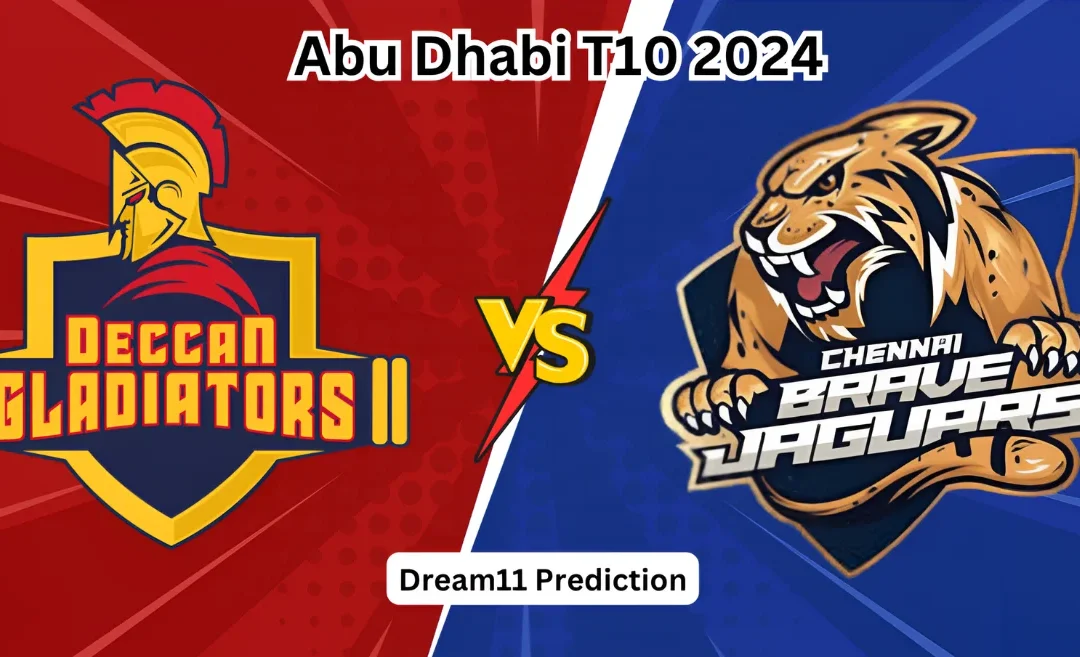 DG vs CBJ, Abu Dhabi T10 2024: Match Prediction, Dream11 Team, Fantasy Tips & Pitch Report | Deccan Gladiators vs Chennai Brave Jaguars