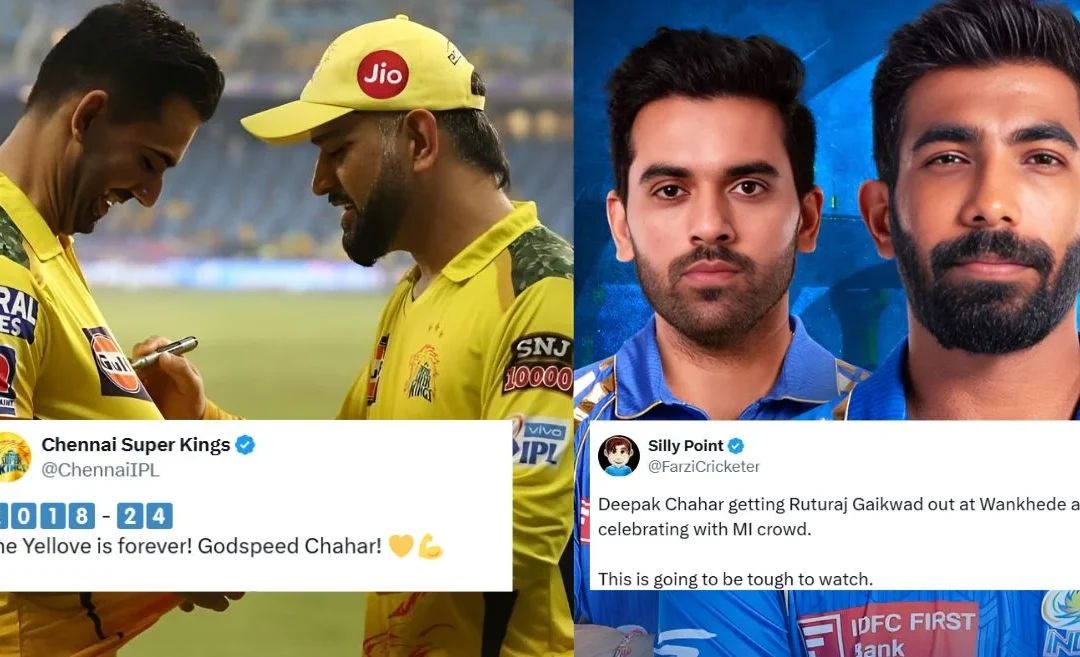 IPL 2025 mega auction: CSK fans bid emotional farewell to Deepak Chahar after his Mumbai Indians signing