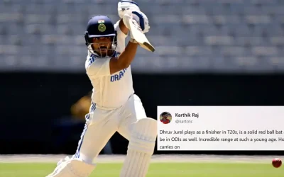 Fans laud Dhruv Jurel’s fighting knock on Day 1 of the unofficial Test between India A and Australia A