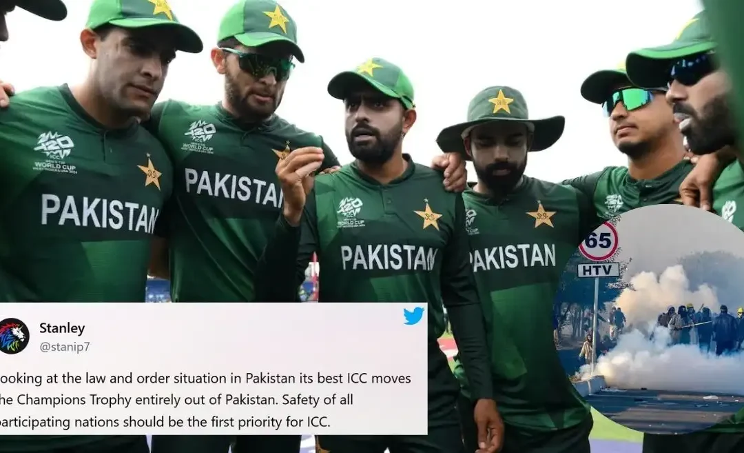 Netizens urge ICC to relocate Champions Trophy 2025 after violent protests in Pakistan