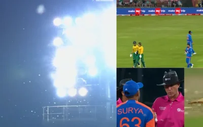 WATCH: Flying ants halt Centurion T20I between South Africa and India