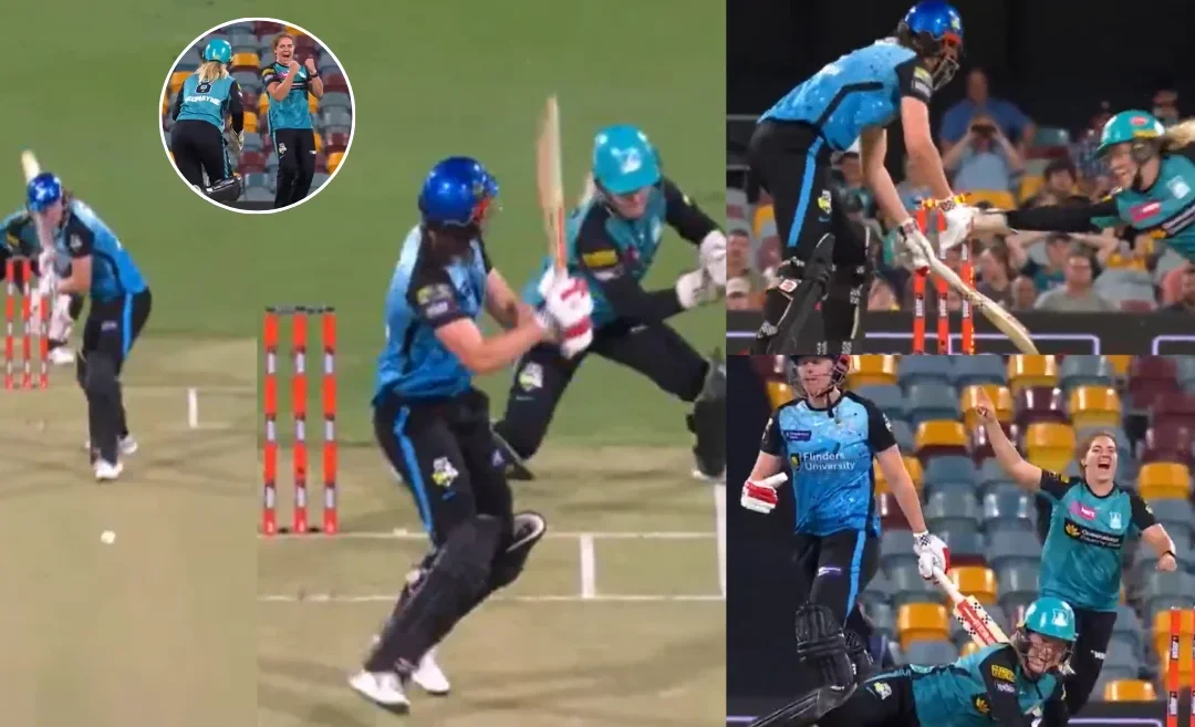 WBBL 2024 [WATCH]: Georgia Redmayne’s lightning-fast stumping to remove Tahlia McGrath