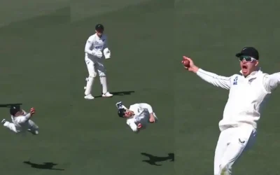 NZ vs ENG [WATCH]: Glenn Phillips plucks a one-handed screamer to dismiss Ollie Pope in the 1st Test