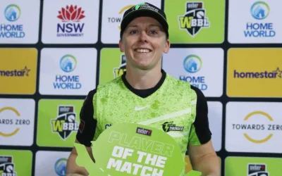 WBBL 2024: Heather Knight, Hannah Darlington guide Sydney Thunder to first victory of the season