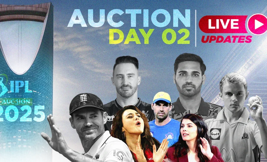 IPL 2025 Mega Auction Day 02: Live Updates