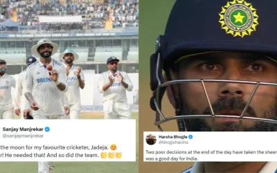 Twitter reactions: Ravindra Jadeja, Washington Sundar tear apart New Zealand before the Indian batters go into self-destruct mode on Day 1 of 3rd Test