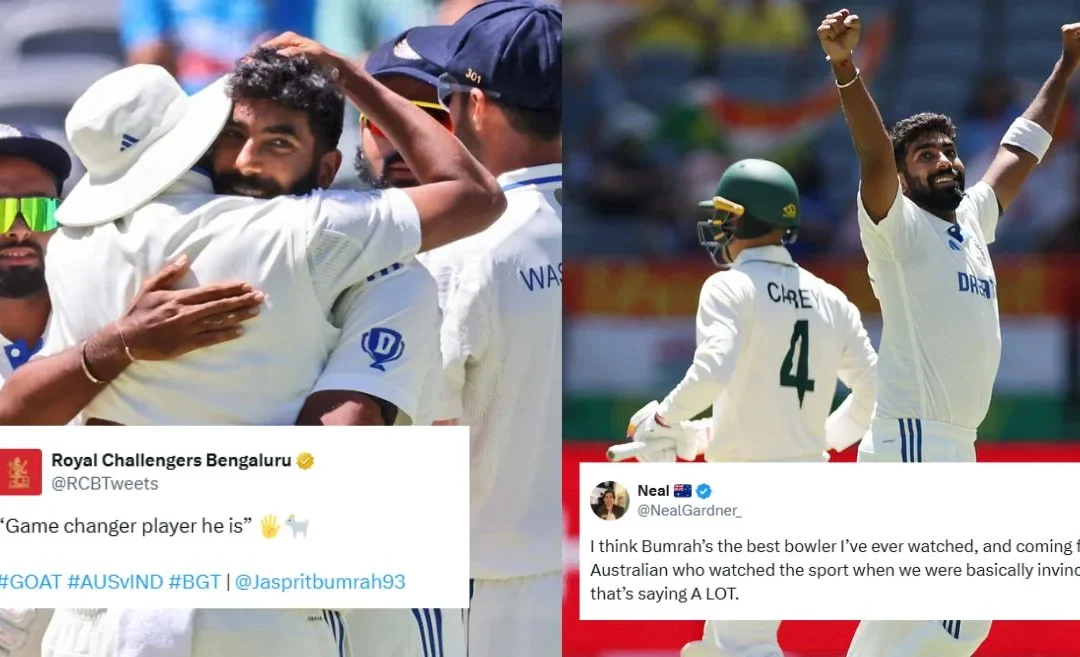 AUS vs IND: Fans erupt as Jasprit Bumrah’s five-wicket masterclass destroys Australia on Day 2 of Perth Test