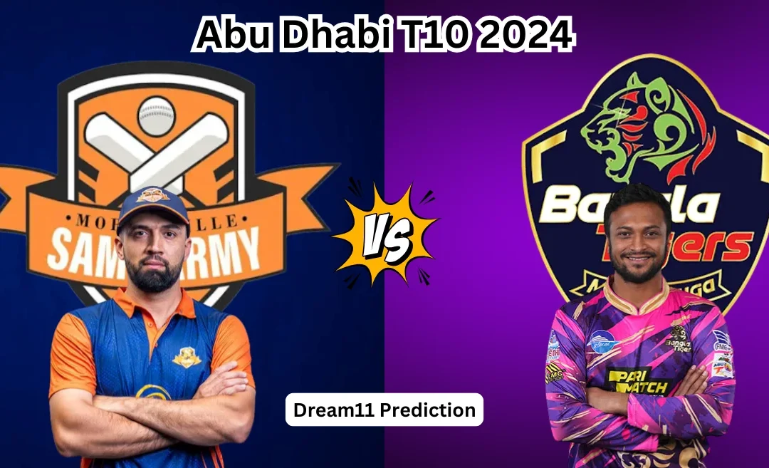 MSA vs BT, Abu Dhabi T10 2024: Match Prediction, Dream11 Team, Fantasy Tips & Pitch Report | Morrisville Samp Army vs Bangla Tigers