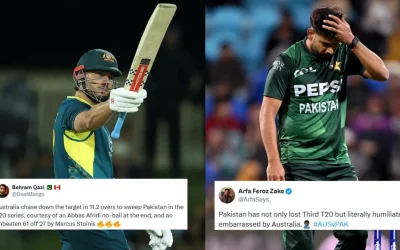 Twitter erupts as Marcus Stoinis, bowlers lead Australia to 3-0 whitewash over Pakistan in T20I series