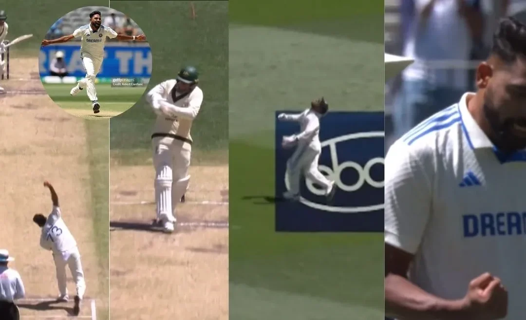 AUS vs IND [WATCH]: Mohammed Siraj bumps a steamy bouncer to dismiss Usman Khawaja on Day 4 of the Perth Test