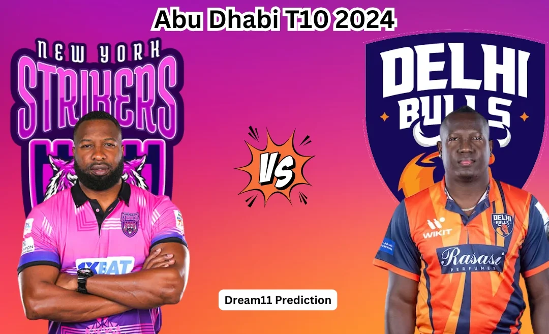 NYS vs DB, Abu Dhabi T10 2024: Match Prediction, Dream11 Team, Fantasy Tips & Pitch Report | New York Strikers vs Delhi Bulls