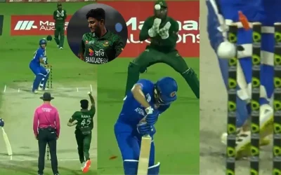 AFG vs BAN [WATCH]: Nahid Rana claims his maiden ODI wicket with an absolute jaffa to dismiss Sediqullah Atal in 3rd ODI