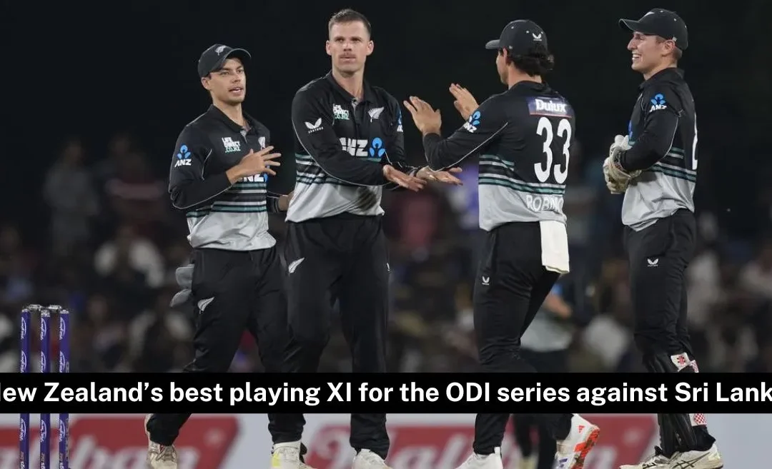 SL vs NZ 2024: New Zealand’s best playing XI for the ODI series against Sri Lanka