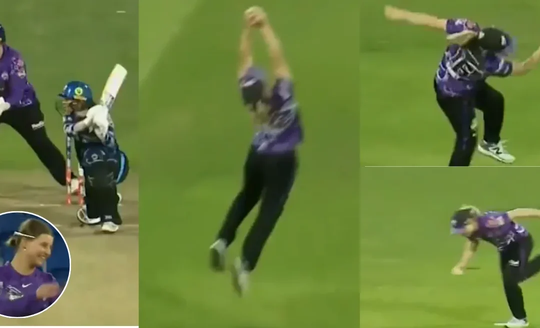 WBBL 2024 [WATCH]: Nicola Carey takes a stunning catch to dismiss Katie Mack in HBH vs ADS game