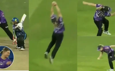 WBBL 2024 [WATCH]: Nicola Carey takes a stunning catch to dismiss Katie Mack in HBH vs ADS game