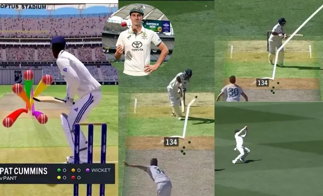 AUS vs IND 2024 [WATCH]: Pat Cummins outfoxes Rishabh Pant on Day 1 of Perth Test