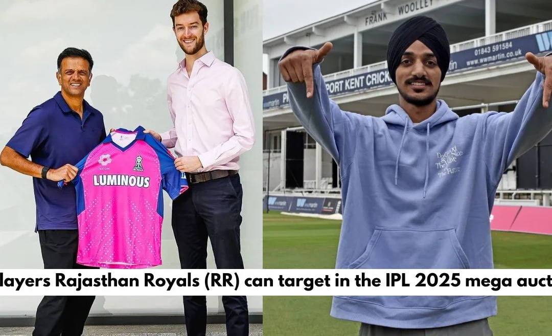 5 players Rajasthan Royals (RR) can target in the IPL 2025 mega auction