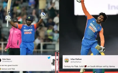 SA vs IND: Fans go mad as Sanju Samson, Tilak Varma hit dazzling tons in the 4th T20I