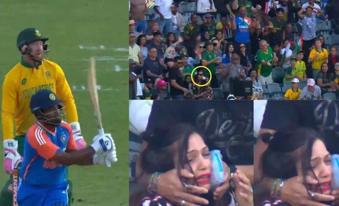 SA vs IND [WATCH]: Sanju Samson’s big six hits a female fan on her face in the 4th T20I