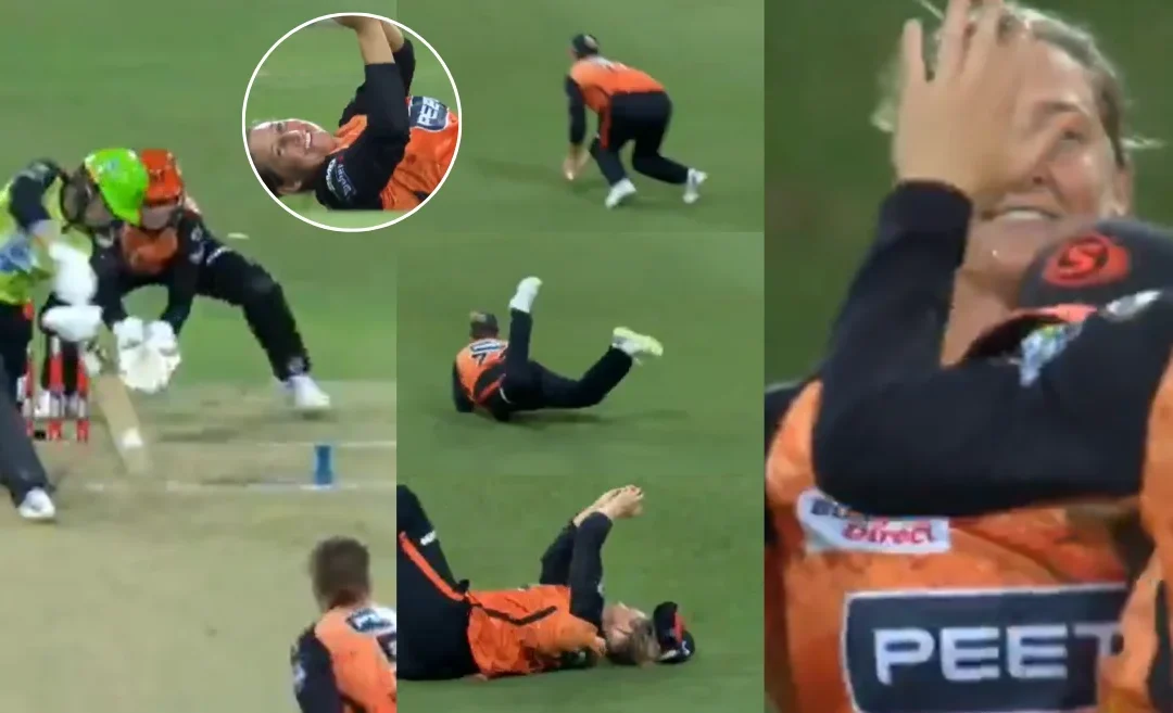 WBBL 2024 [WATCH]: Sophie Devine’s stunning diving catch to dismiss Phoebe Litchfield