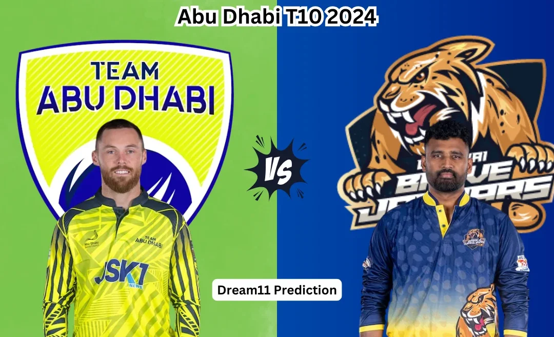 TAD vs CBJ, Abu Dhabi T10 2024: Match Prediction, Dream11 Team, Fantasy Tips & Pitch Report | Team Abu Dhabi vs Chennai Brave Jaguars