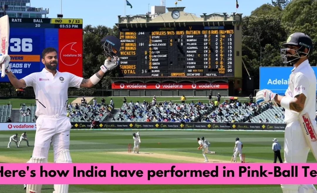 AUS vs IND: Here’s how India have flared in pink-ball Tests