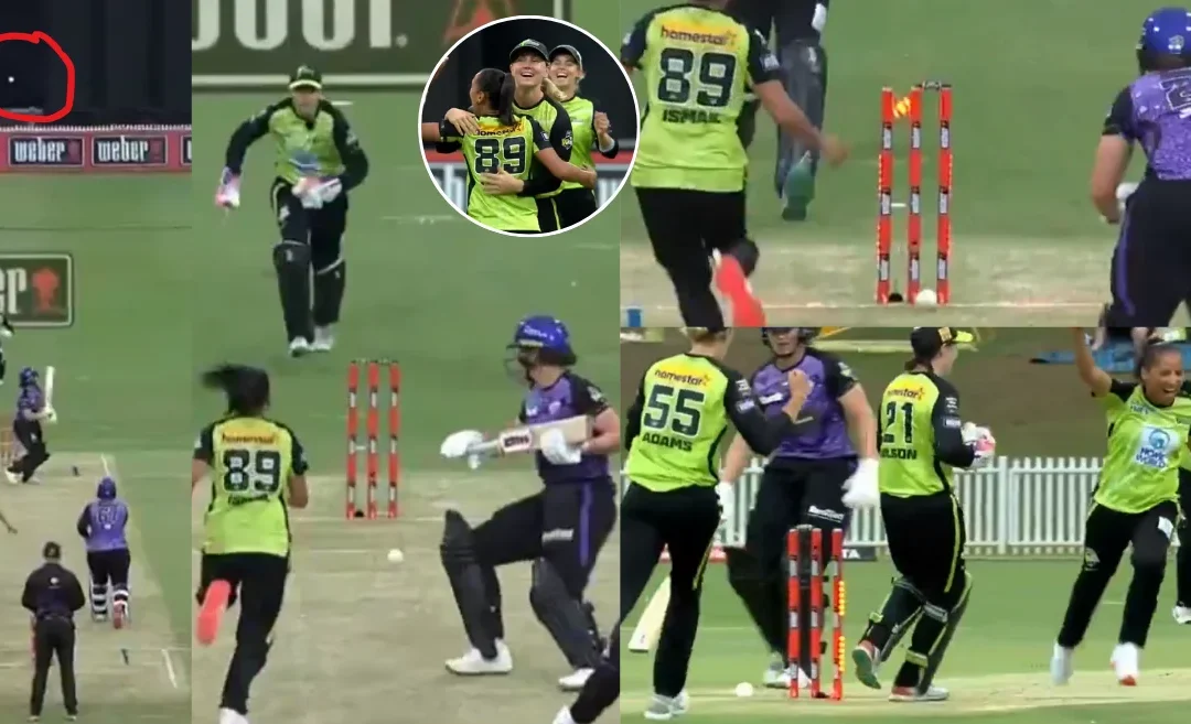 WBBL 2024 [WATCH]: Ruth Johnston’s unconventional dismissal in the knockout against Sydney Thunder 