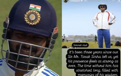 अपने दिवंगत कोच को याद कर इमोशनल हुए Rishabh Pant, इंस्टा स्टोरी पर लिखी मन की बात