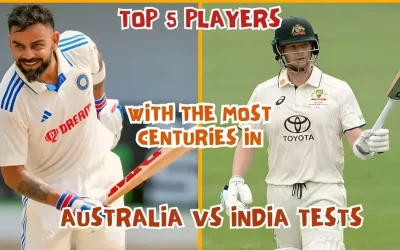 Top 5 players with the most centuries in Australia vs India Tests – November 2024