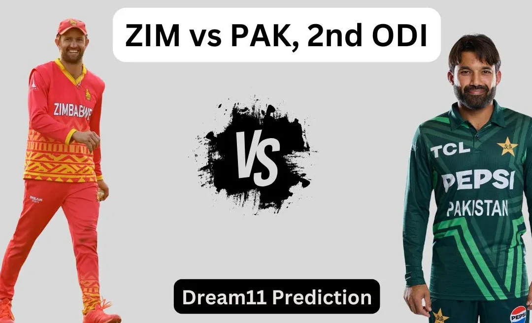 ZIM vs PAK 2024, 2nd ODI: Match Prediction, Dream11 Team, Fantasy Tips & Pitch Report | Zimbabwe vs Pakistan