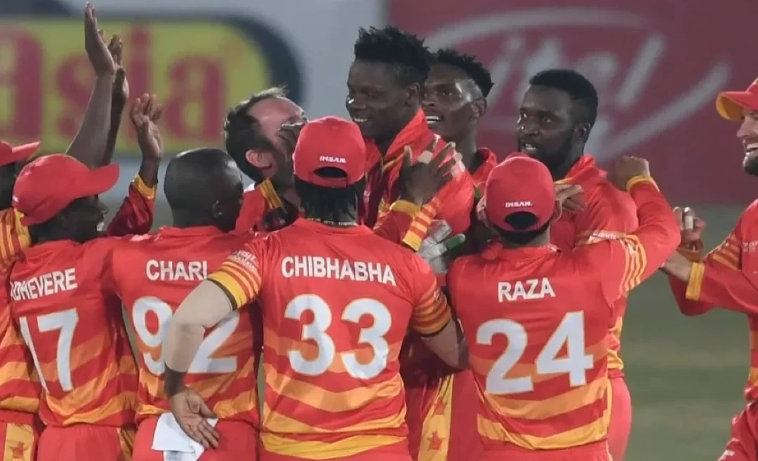 Zimbabwe stuns Pakistan in the opening ODI at Bulawayo